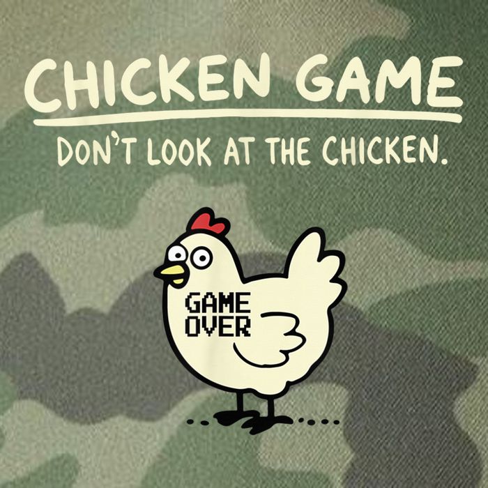 Do Not Look Chicken Game Legacy Tie Dye Trucker Hat