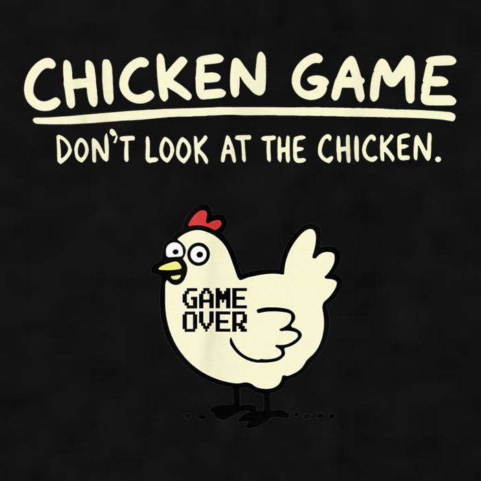 Do Not Look Chicken Game Ladies PosiCharge Tri-Blend Wicking Tank