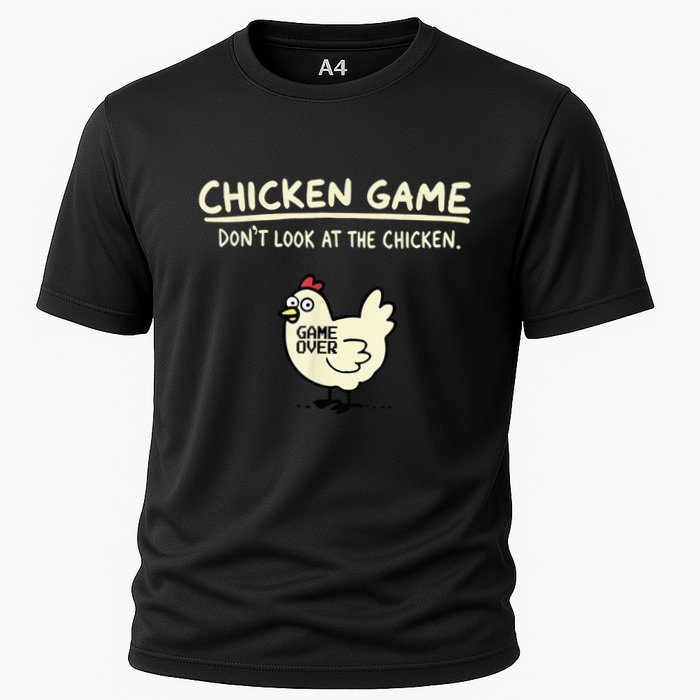 Do Not Look Chicken Game Performance Shirt