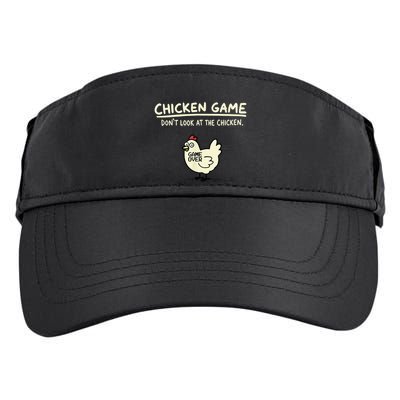 Do Not Look Chicken Game Adult Drive Performance Visor