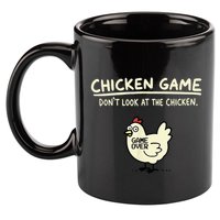 Do Not Look Chicken Game 11oz C Handle Ceramic Mug