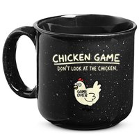 Do Not Look Chicken Game 15oz Campfire Ceramic Mug