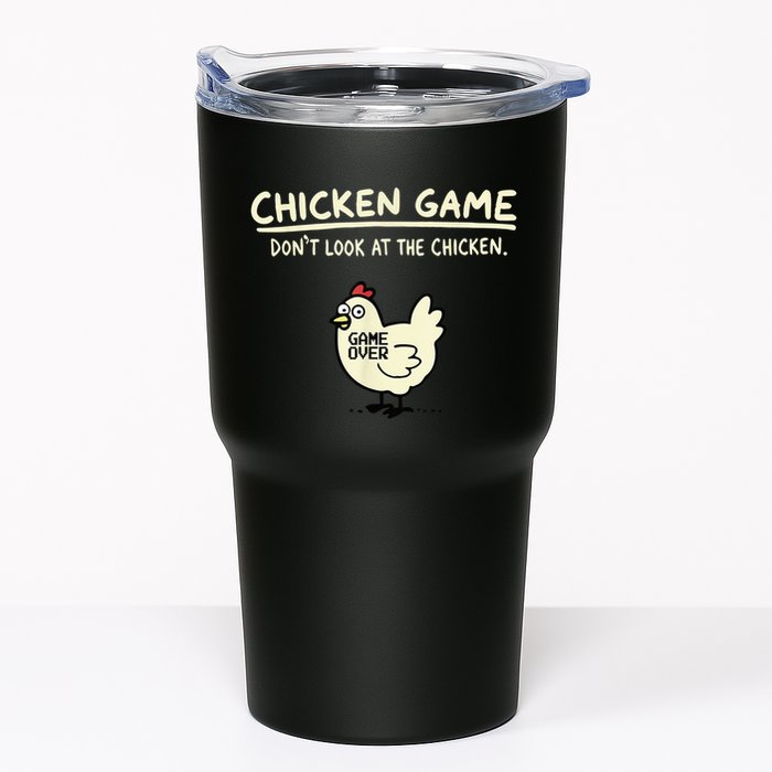 Do Not Look Chicken Game Tumbler