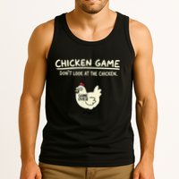 Do Not Look Chicken Game Tank Top
