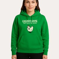 Do Not Look Chicken Game Hoodie