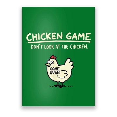 Do Not Look Chicken Game Poster