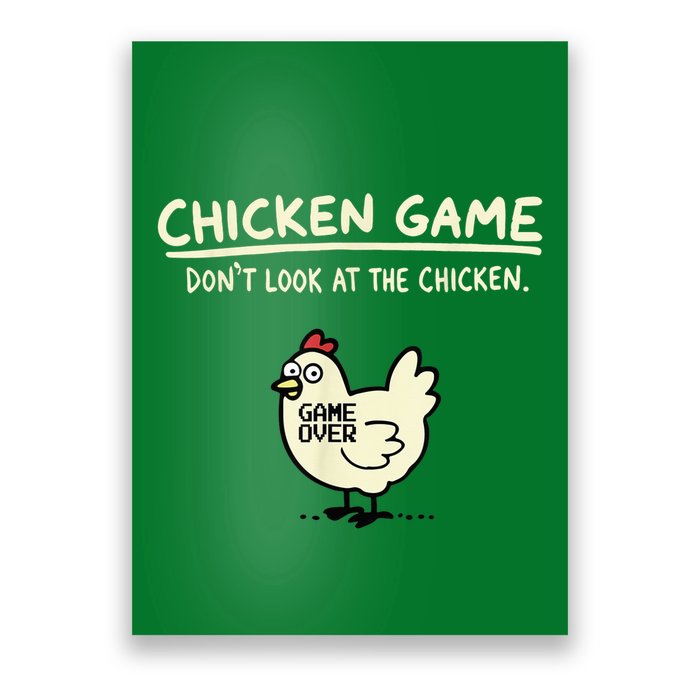Do Not Look Chicken Game Poster