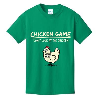 Do Not Look Chicken Game Kids T-Shirt