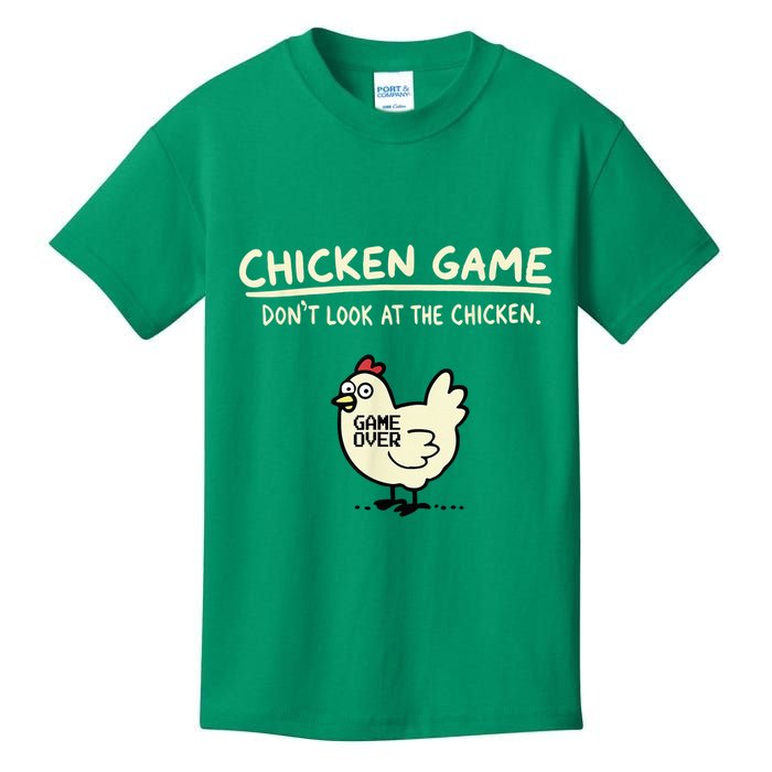 Do Not Look Chicken Game Kids T-Shirt