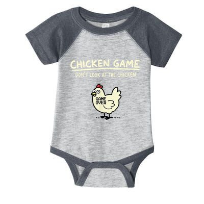 Do Not Look Chicken Game Infant Baby Jersey Bodysuit