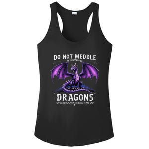 Do Not Meddle In The Affairs Of Dragons Dragon Lover Costume Ladies PosiCharge Competitor Racerback Tank