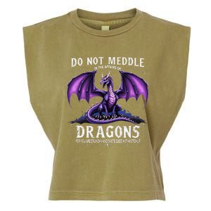 Do Not Meddle In The Affairs Of Dragons Dragon Lover Costume Garment-Dyed Women's Muscle Tee