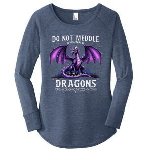 Do Not Meddle In The Affairs Of Dragons Dragon Lover Costume Women's Perfect Tri Tunic Long Sleeve Shirt