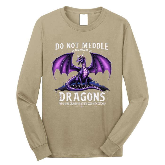 Do Not Meddle In The Affairs Of Dragons Dragon Lover Costume Long Sleeve Shirt