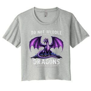 Do Not Meddle In The Affairs Of Dragons Dragon Lover Costume Women's Crop Top Tee