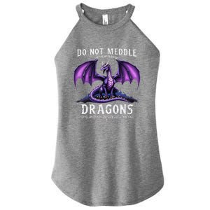 Do Not Meddle In The Affairs Of Dragons Dragon Lover Costume Women's Perfect Tri Rocker Tank