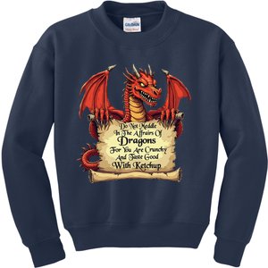 Do Not Meddle In The Affairs Of Dragons Dragon Lover Graphic Kids Sweatshirt