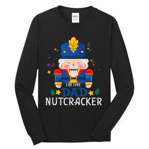 Dad Nutcracker Matching Family Group Christmas Party Pjs Tall Long Sleeve T-Shirt