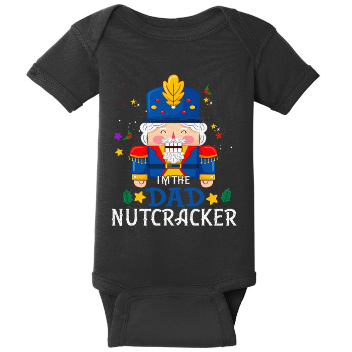 Dad Nutcracker Matching Family Group Christmas Party Pjs Baby Bodysuit