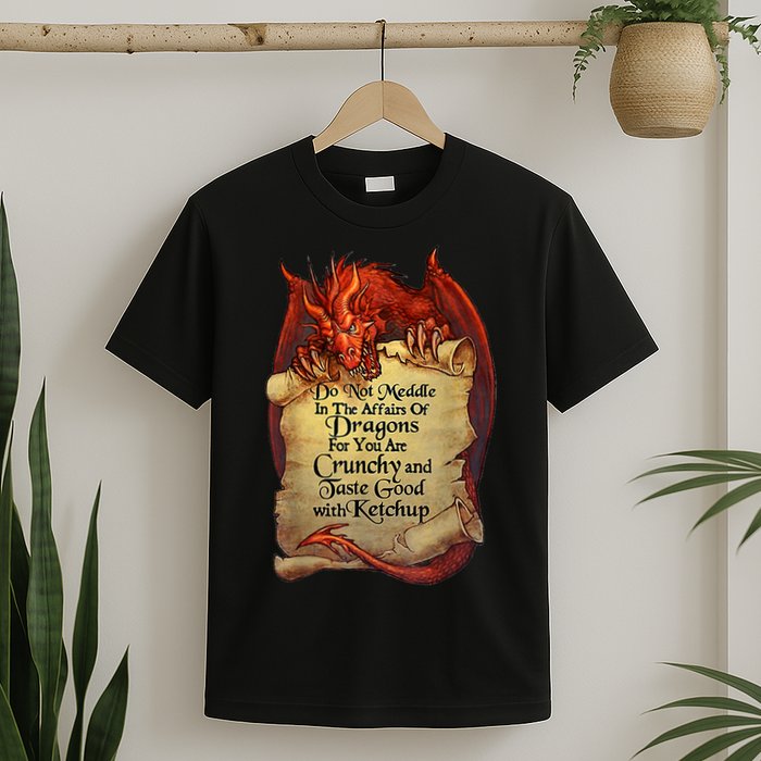 Do Not Meddle In The Affairs Of Dragons For You Are Crunchy T-Shirt