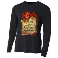 Do Not Meddle In The Affairs Of Dragons For You Are Crunchy Cooling Performance Long Sleeve Crew