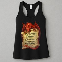Do Not Meddle In The Affairs Of Dragons For You Are Crunchy Womens Tank Top