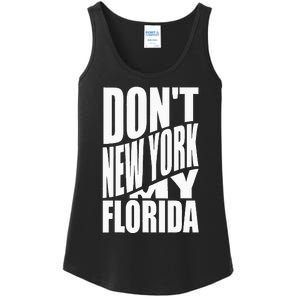 DonT Newyork My Florida Amazing Phrase Ladies Essential Tank