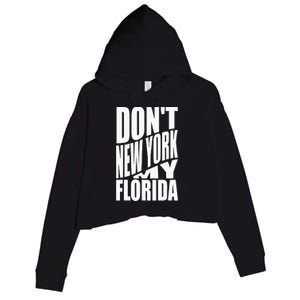 DonT Newyork My Florida Amazing Phrase Crop Fleece Hoodie