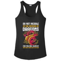 Do Not Meddle In The Affairs Of Dragons For You Are Crunchy Ladies PosiCharge Competitor Racerback Tank