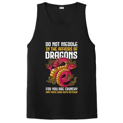 Do Not Meddle In The Affairs Of Dragons For You Are Crunchy PosiCharge Competitor Tank