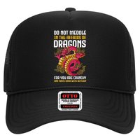 Do Not Meddle In The Affairs Of Dragons For You Are Crunchy Trucker Hat