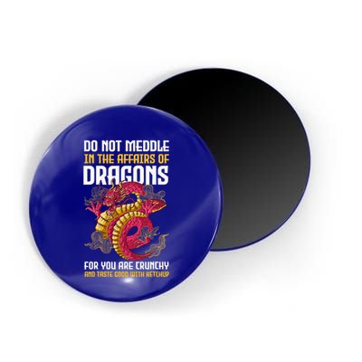 Do Not Meddle In The Affairs Of Dragons For You Are Crunchy Magnet