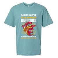 Do Not Meddle In The Affairs Of Dragons For You Are Crunchy Sueded Cloud Jersey T-Shirt