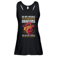 Do Not Meddle In The Affairs Of Dragons For You Are Crunchy Ladies Essential Flowy Tank