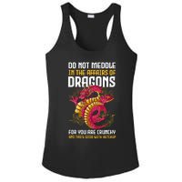 Do Not Meddle In The Affairs Of Dragons For You Are Crunchy Ladies PosiCharge Competitor Racerback Tank