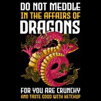 Do Not Meddle In The Affairs Of Dragons For You Are Crunchy Valucap Bio-Washed Visor