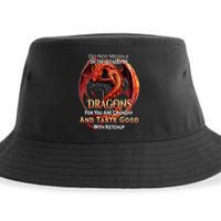 Do Not Meddle In The Affairs Of Dragons Fantasy Sustainable Bucket Hat