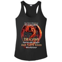 Do Not Meddle In The Affairs Of Dragons Fantasy Ladies PosiCharge Competitor Racerback Tank