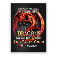 Do Not Meddle In The Affairs Of Dragons Fantasy Poster