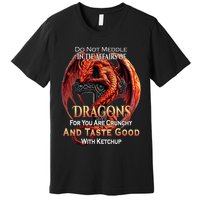 Do Not Meddle In The Affairs Of Dragons Fantasy Premium T-Shirt