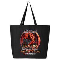 Do Not Meddle In The Affairs Of Dragons Fantasy 25L Jumbo Tote