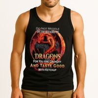 Do Not Meddle In The Affairs Of Dragons Fantasy Tank Top