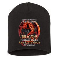 Do Not Meddle In The Affairs Of Dragons Fantasy Short Acrylic Beanie