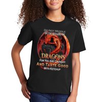 Do Not Meddle In The Affairs Of Dragons Fantasy Kids T-Shirt