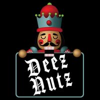 Deezs Nuts Nutcrackers Stripe Pom Pom Beanie