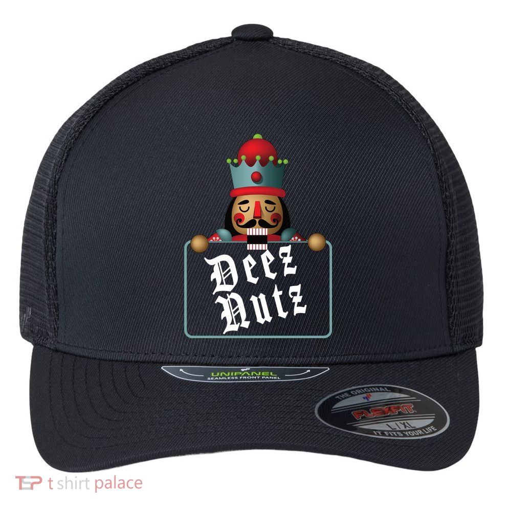 Deezs Nuts Nutcrackers Flexfit Unipanel Trucker Cap