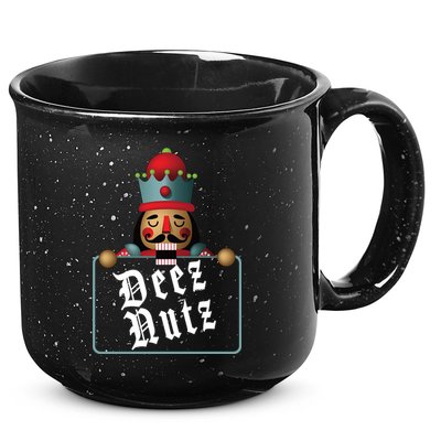 Deezs Nuts Nutcrackers 15oz Campfire Ceramic Mug