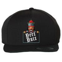 Deezs Nuts Nutcrackers Wool Snapback Cap