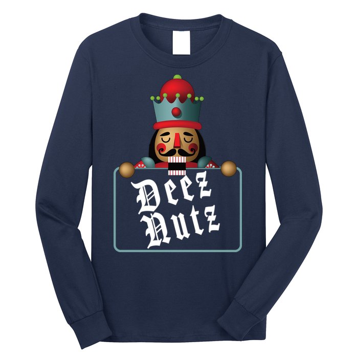 Deezs Nuts Nutcrackers Long Sleeve Shirt