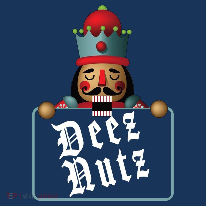 Deezs Nuts Nutcrackers Button